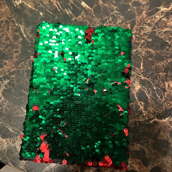 Green and Red Sequin journal - Picture 1 of 9